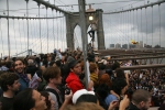 Brooklyn Bridge, 1 October 2011, by Brennan Cavanaugh under cc-by-nc; #ows #occupywallst #occupywallstreet #occupy #globalchange